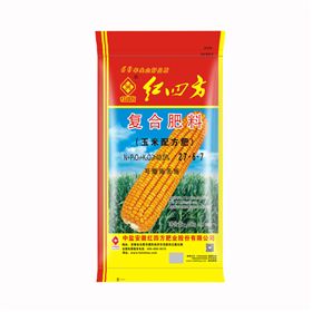 红四方玉米专用肥40%（27-6-7）正面图