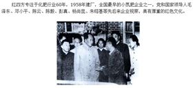红四方受到毛泽东主席的视察