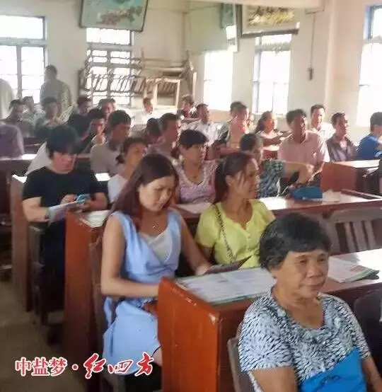 红四方复合肥厂家到广西做宣传，受到当地种植大户追捧