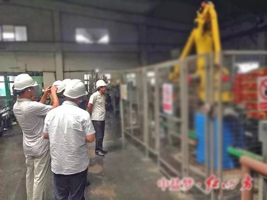 生产篇：大户参观红四方新区复合肥生产车间