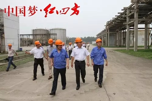 启动大会后，方立贵、罗斌陪同丁召团调研常化的金坛总部和新东厂区。