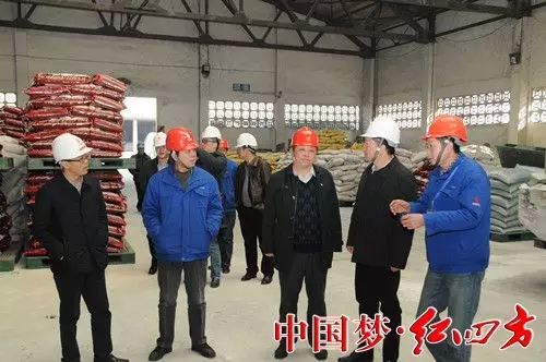 公司领导朱枫、罗斌、丁明志、陈庆年、王吉锁热情接待并召开座谈会。