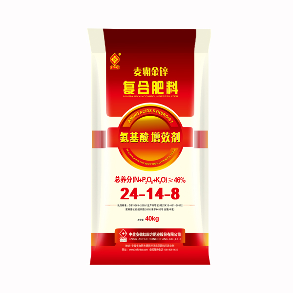 红四方麦霸金锌小麦专用肥46%（24-14-8）